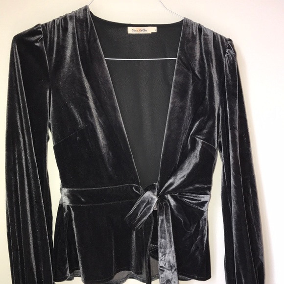 Velvet blouse - Picture 3 of 3